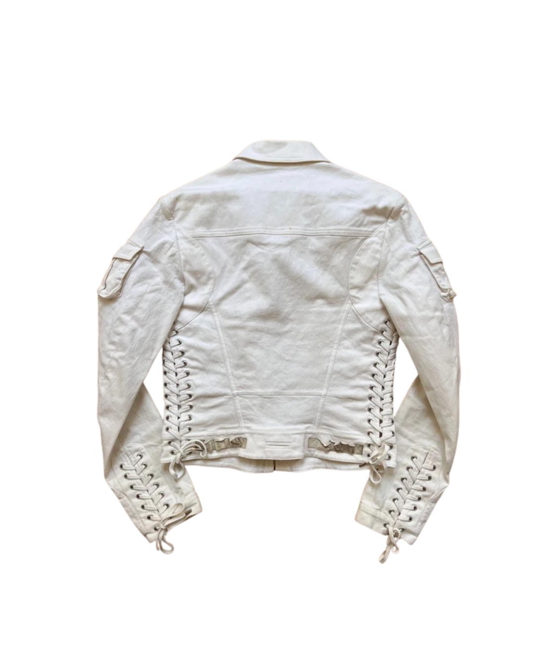 Christian Dior By John Galliano 2003 Lace Biker Jacket