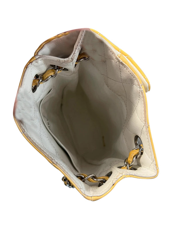 Chanel Upside Down Patent Leather Bag