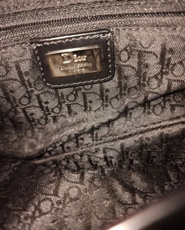 Christian Dior 2003 John Galliano Sequins Saddle Bag