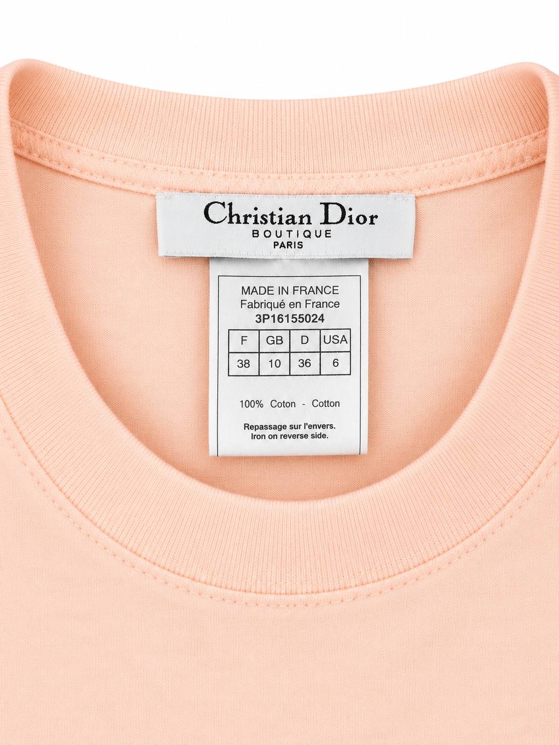 Christian Dior 2003 Denim Print T-shirt