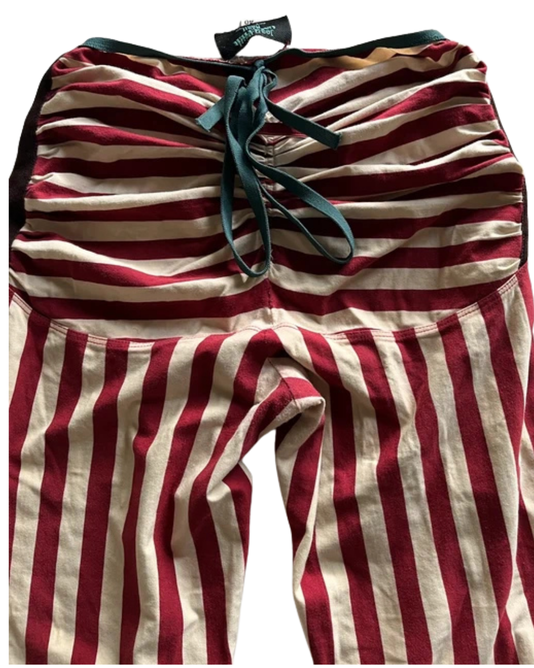 Jean Paul Gaultier Striped Scrunch Leggings