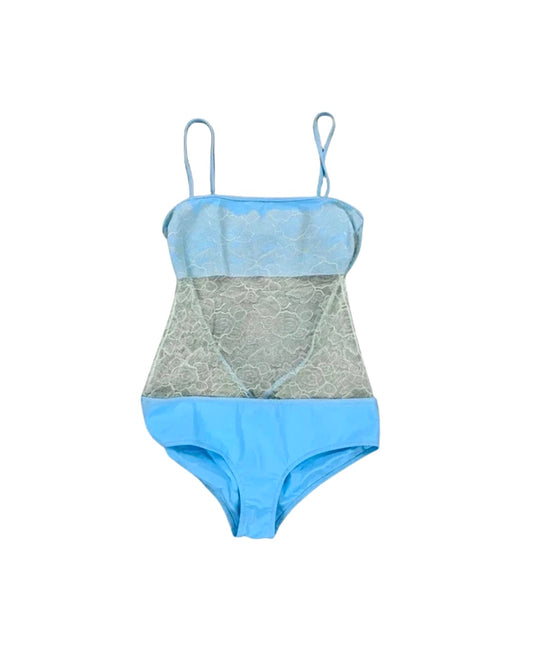 Chanel 2013 Blue Lace Swimsuit