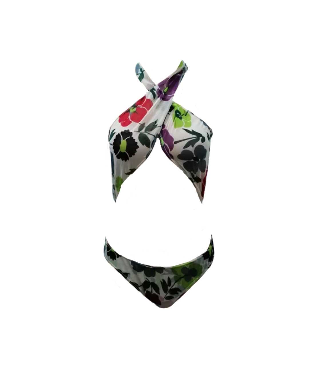 Christian Dior Floral Swimsuit with Blouse