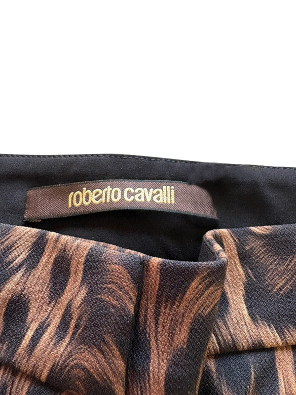 Roberto Cavalli Cheetah Print Skinny Bottoms