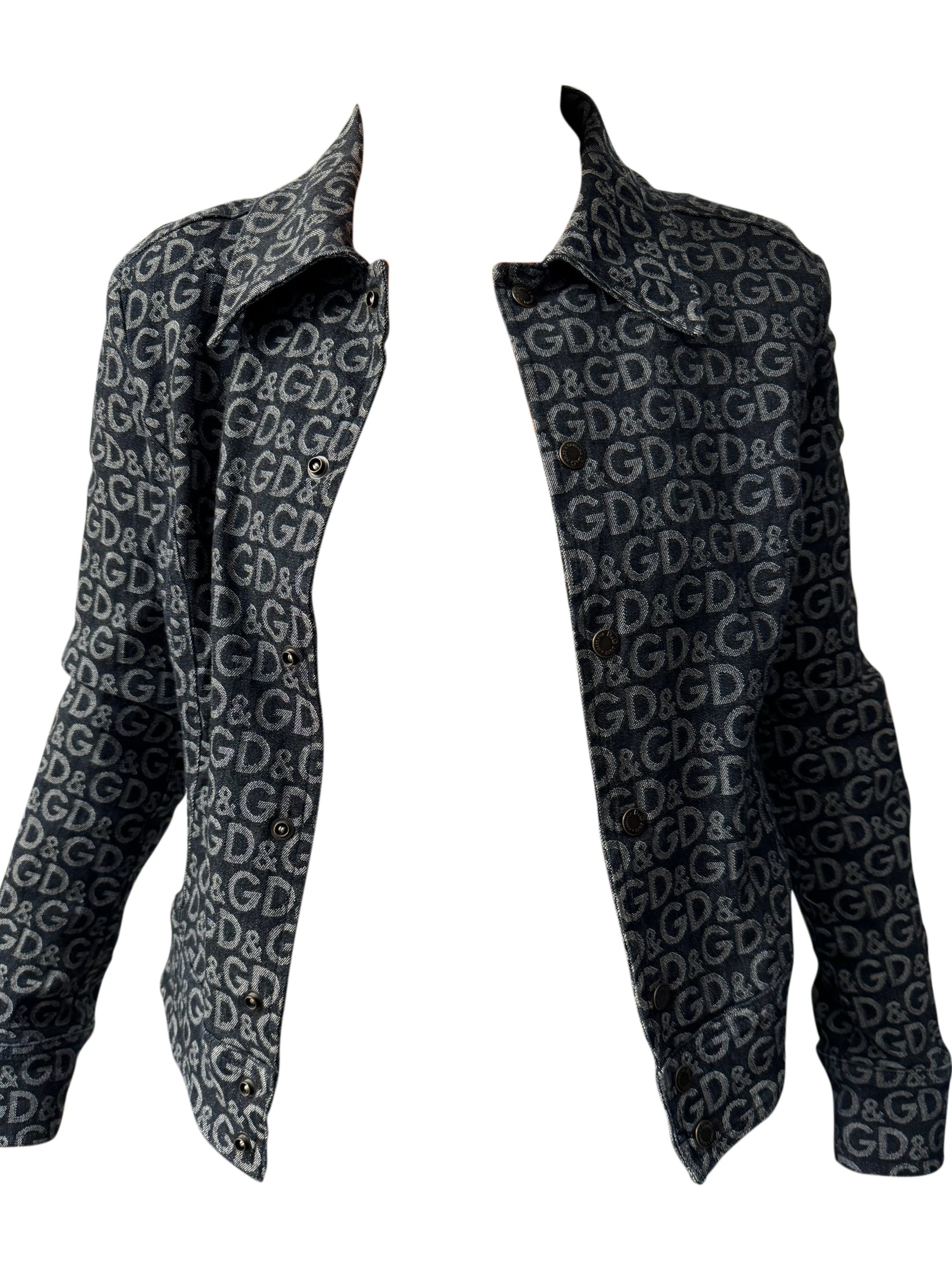 Dolce& Gabbana Logo Jean Jacket