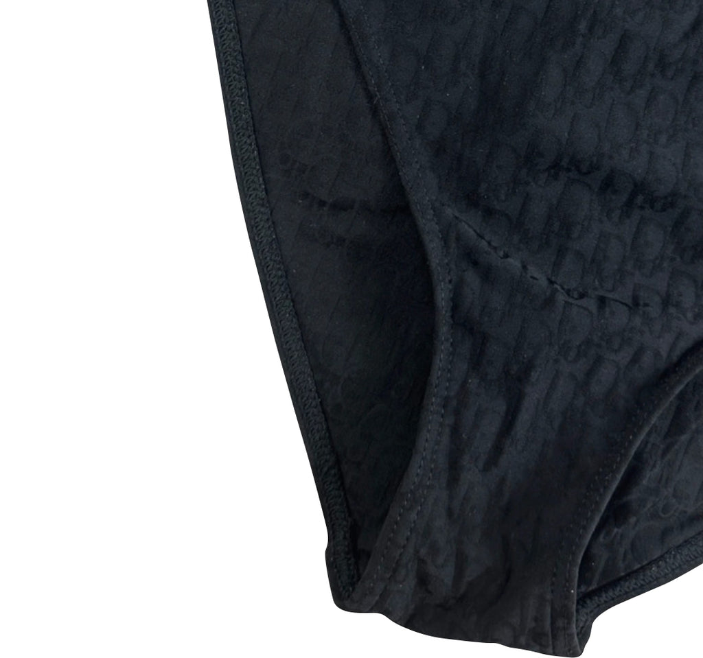 Christian Dior Buckle Monogram Swimsuit