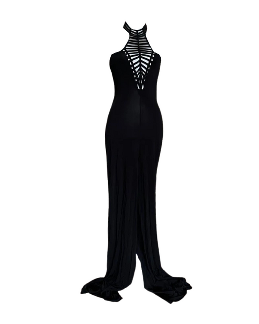 La Perla Neck Halter Jumpsuit