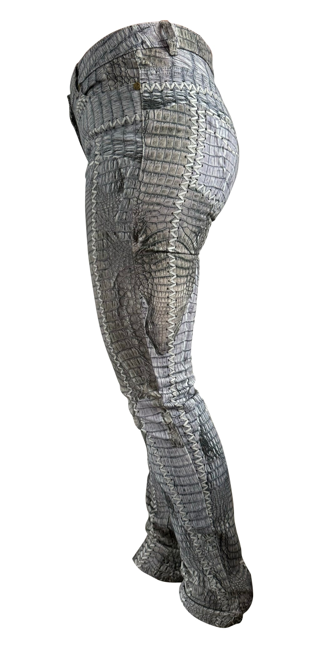 Roberto Cavalli Laced Print Bottoms