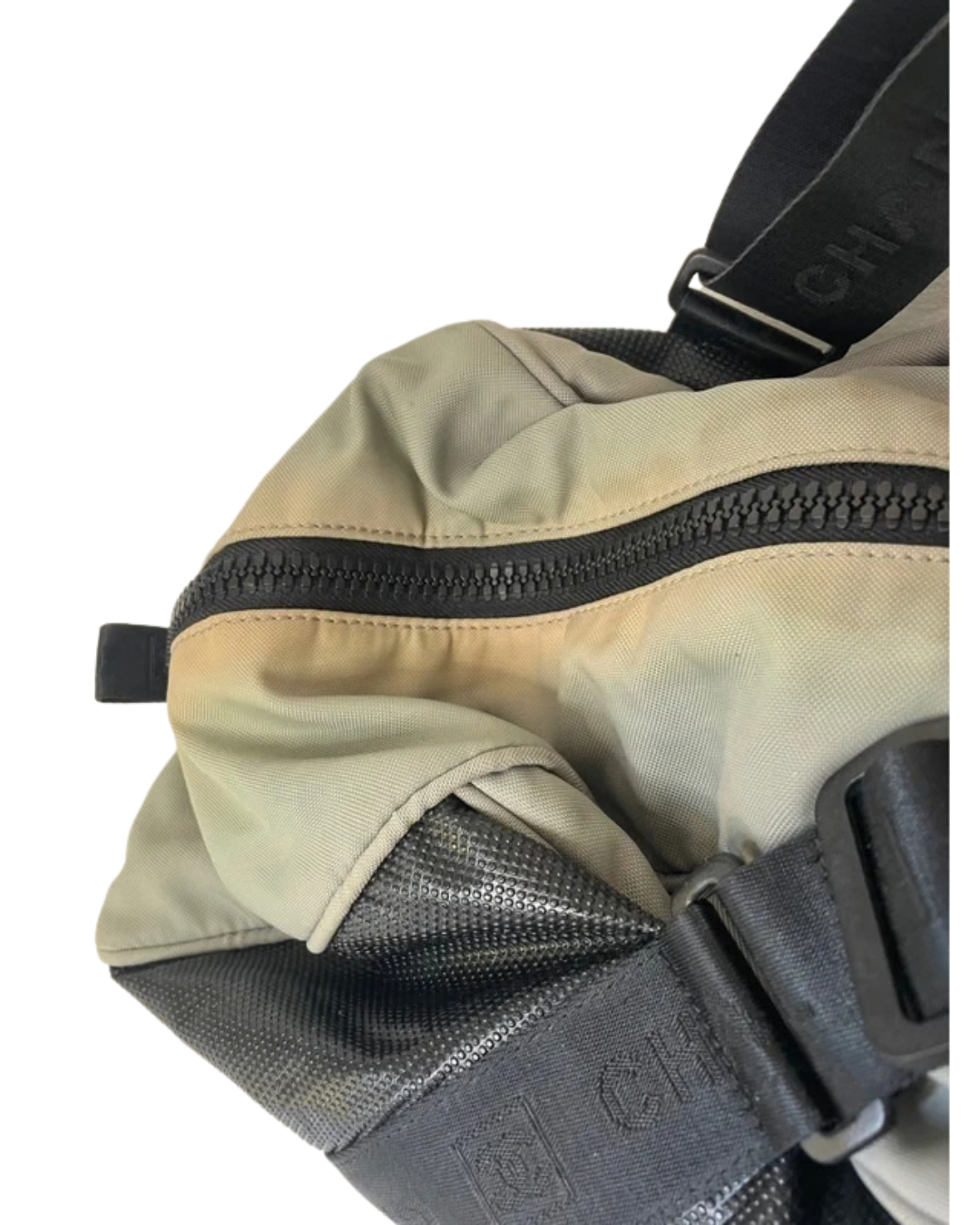 Chanel Logo Sport Boston Bag