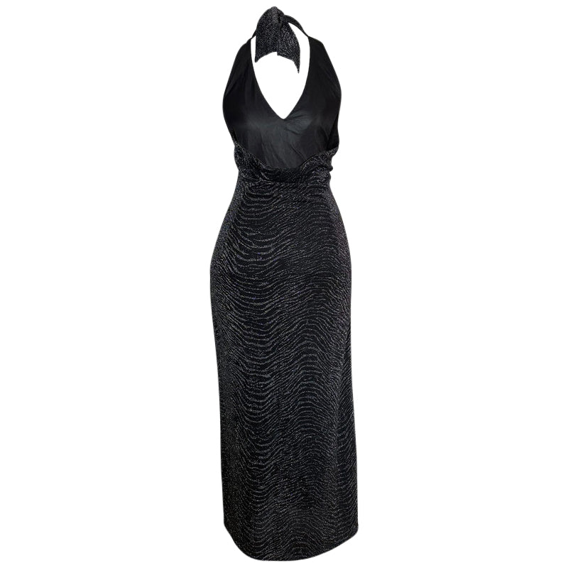 Jean Paul Gaultier Glitter Maxi Dress