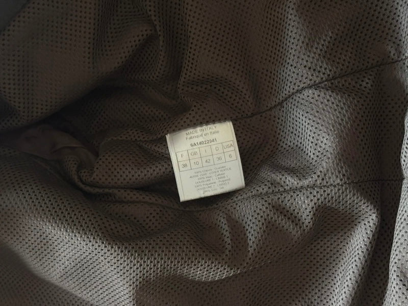 Christian Dior By John Galliano 2006 Crocodile Embossed Leather Jacket