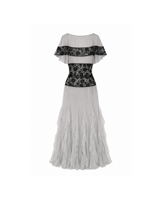 Christian Dior 2012 Silk Embellished Gown