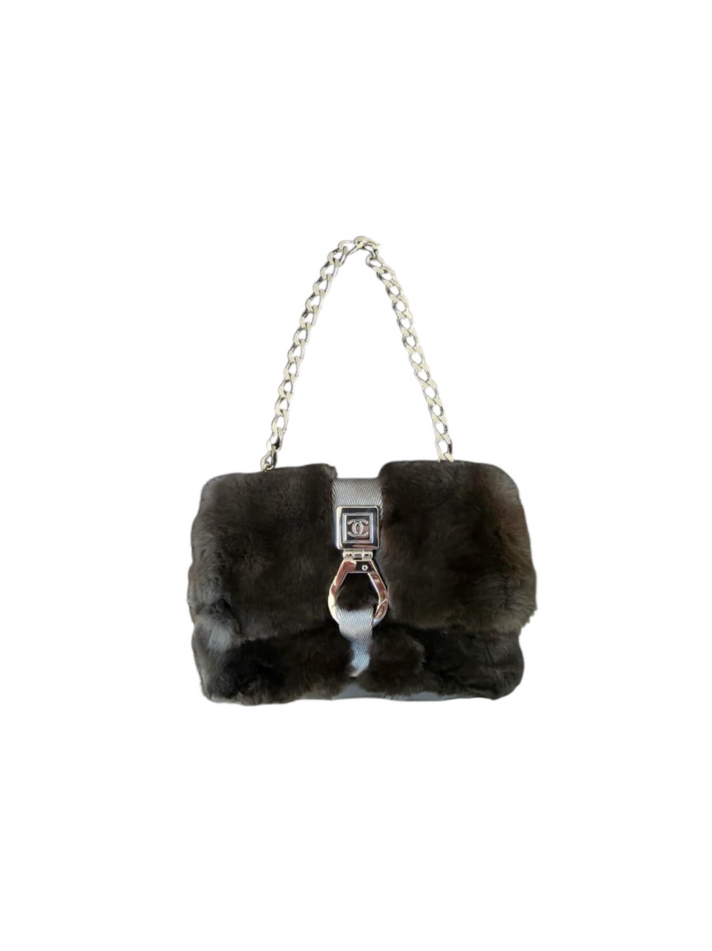 Chanel Rabbit Fur Flap Bag