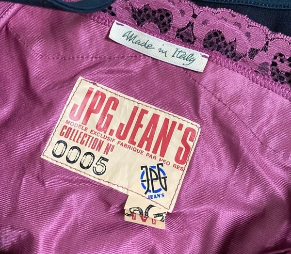 Jean Paul Gaultier Double Layer Lace Dress