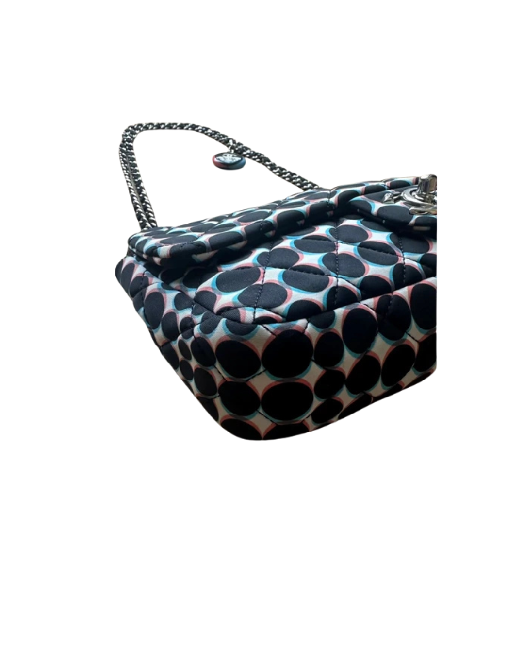 Chanel Timeless Polka Dot Single Flap Bag