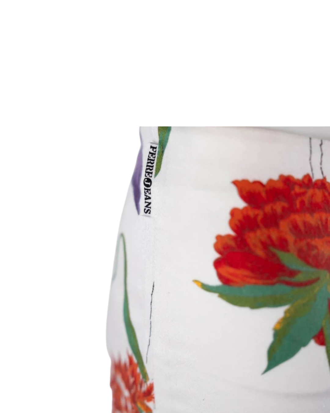 Gianfranco Ferre Floral Capri Pants