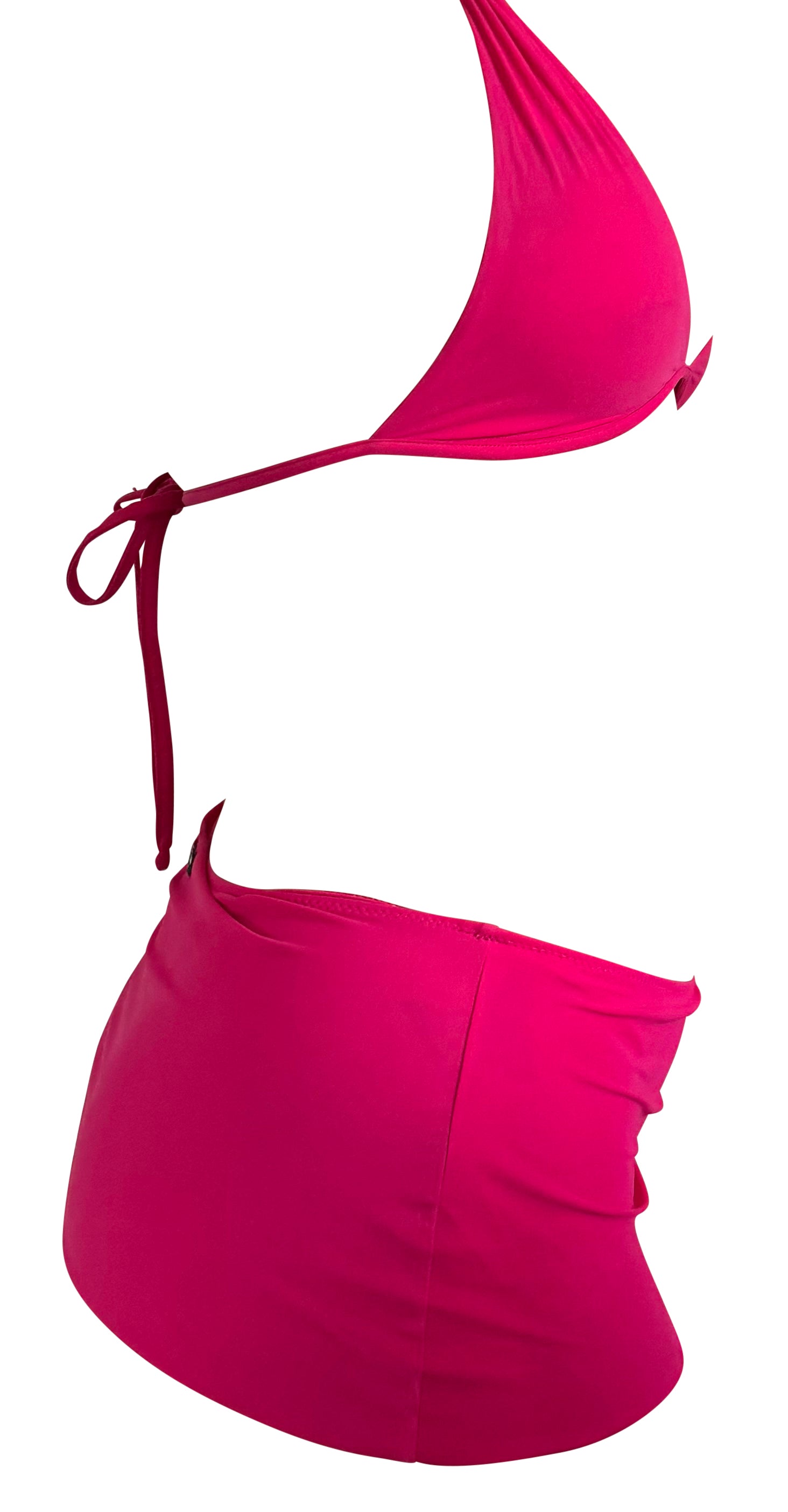 Dolce&Gabbana Pink Skirted Bikini