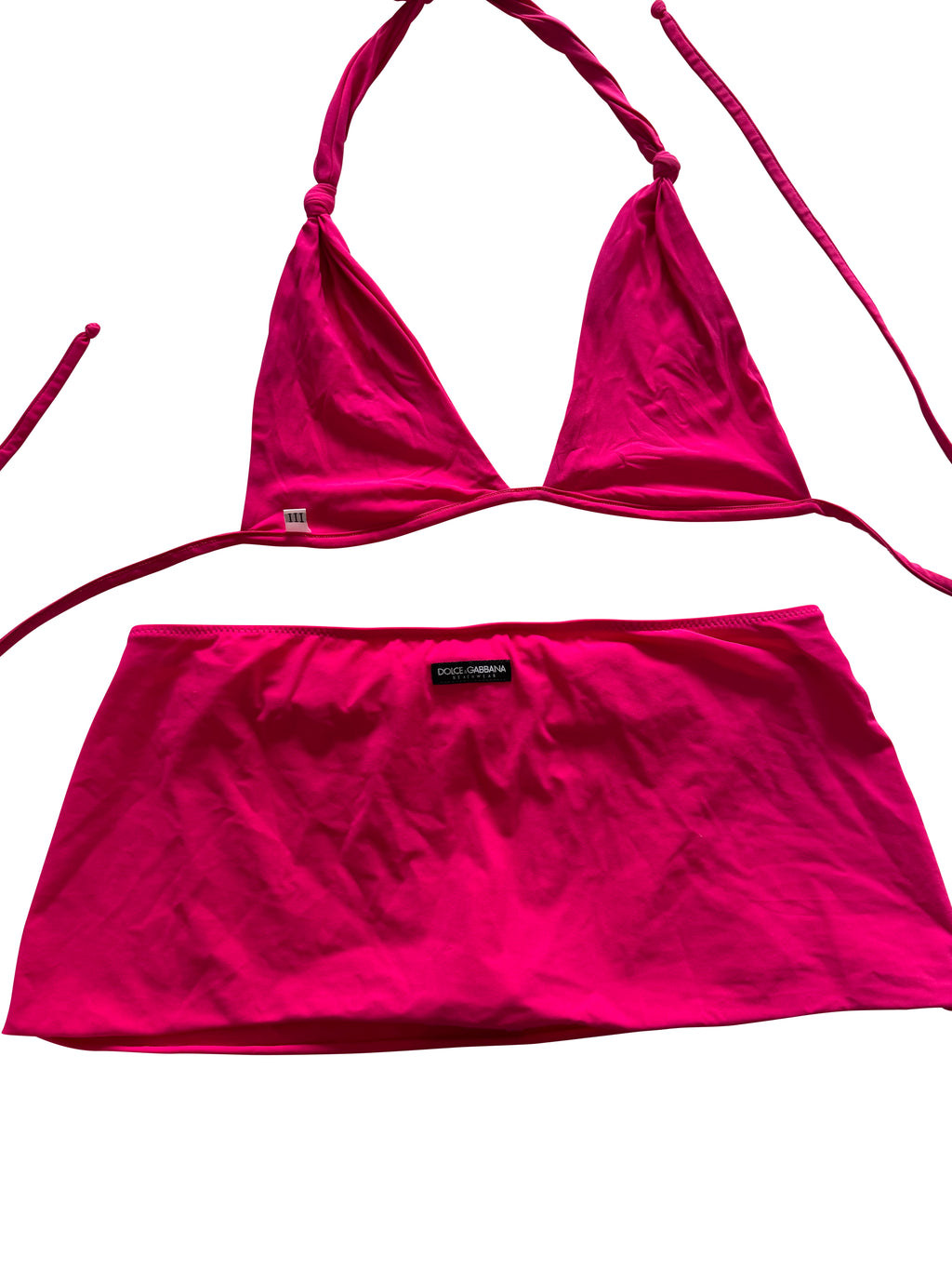 Dolce&Gabbana Pink Skirted Bikini