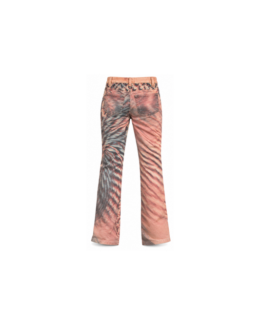 Roberto Cavalli Hallucination Print Glitter Pants
