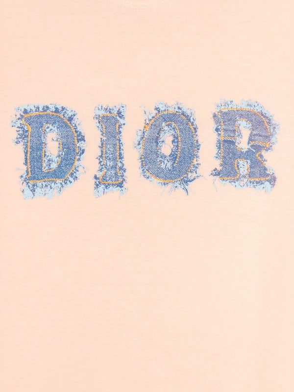 Christian Dior 2003 Denim Print T-shirt