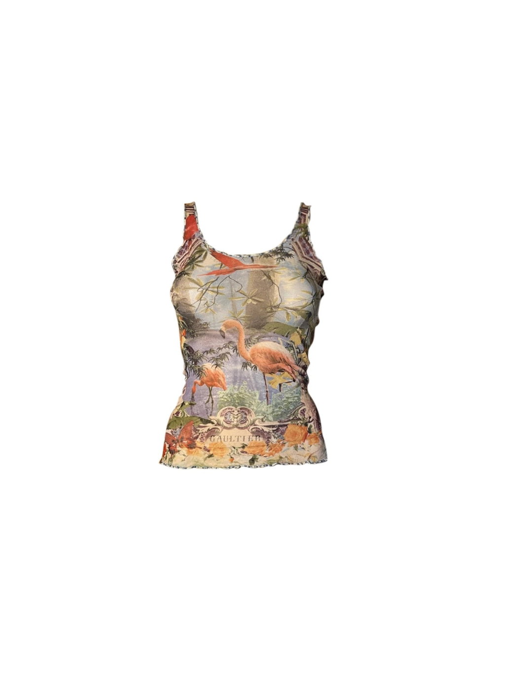 Jean Paul Gaultier Soleil Mesh Tank Top