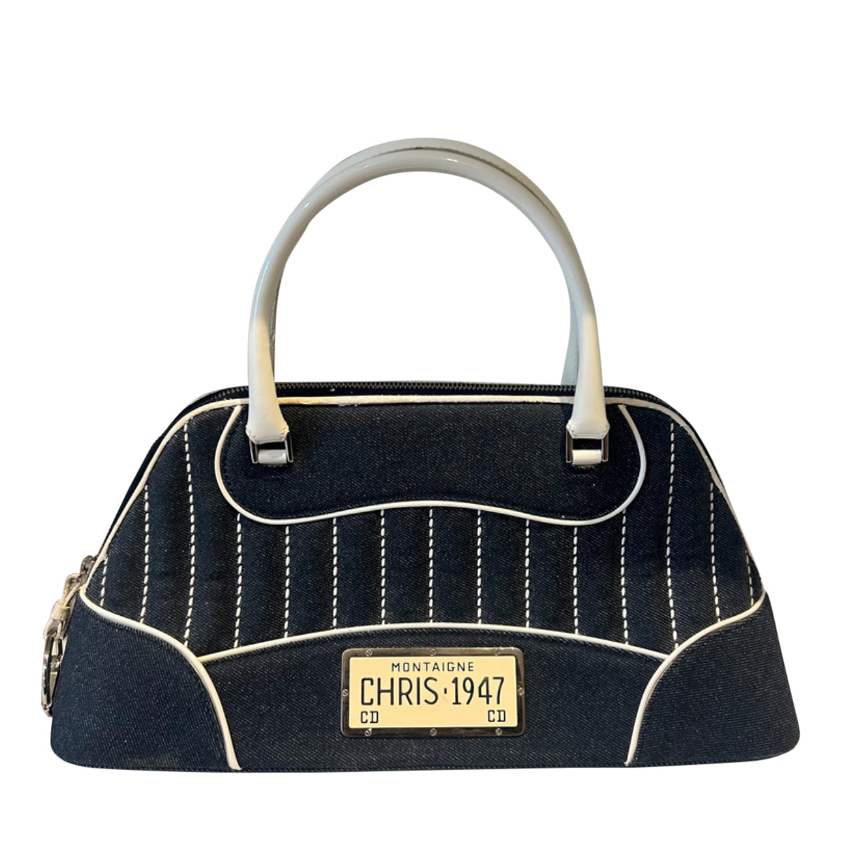 Christian Dior Cadillac Denim Handbag