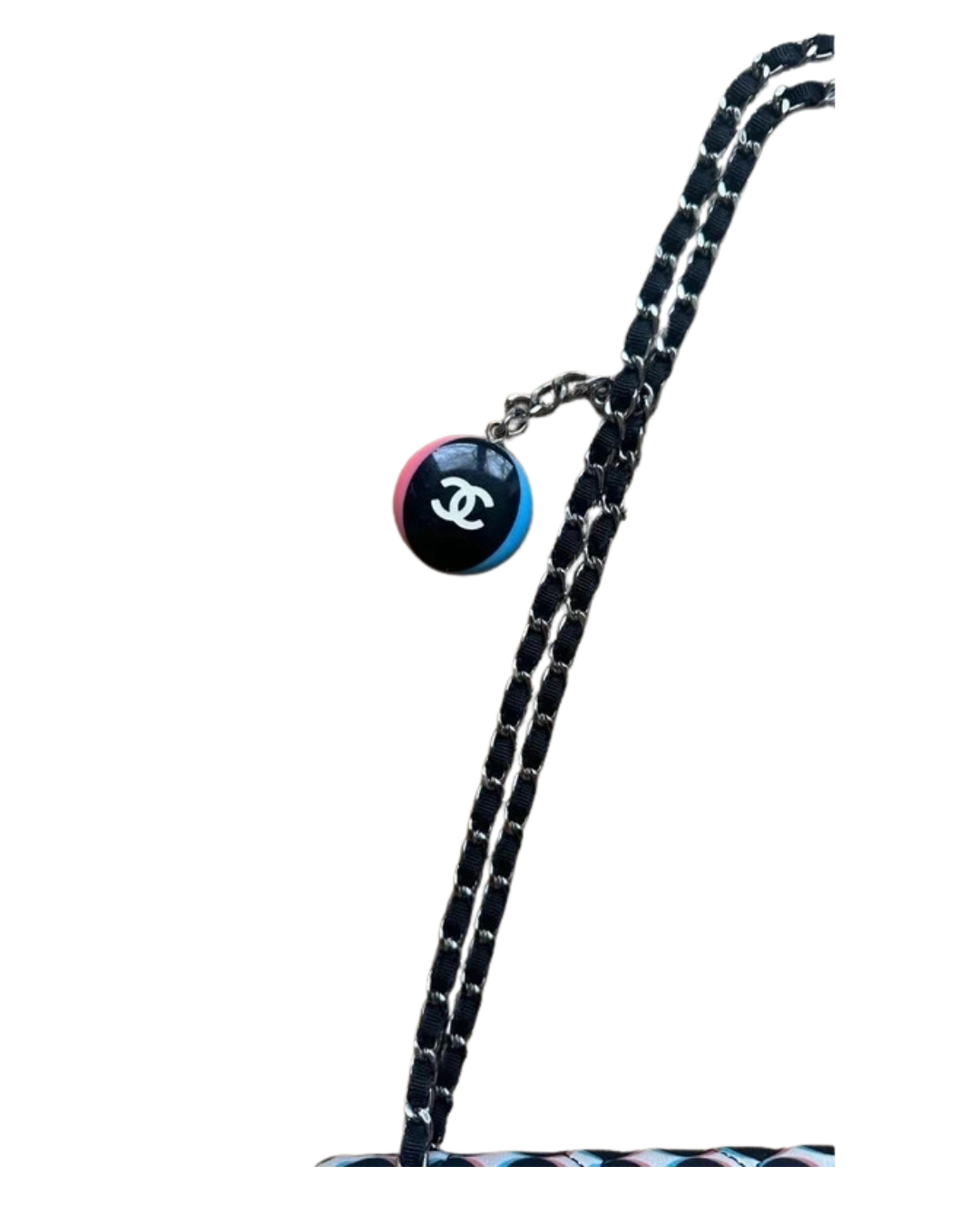 Chanel Timeless Polka Dot Single Flap Bag