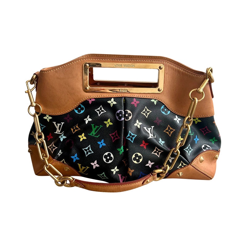 Louis Vuitton By Takashi Murakami Judy MM Bag Black