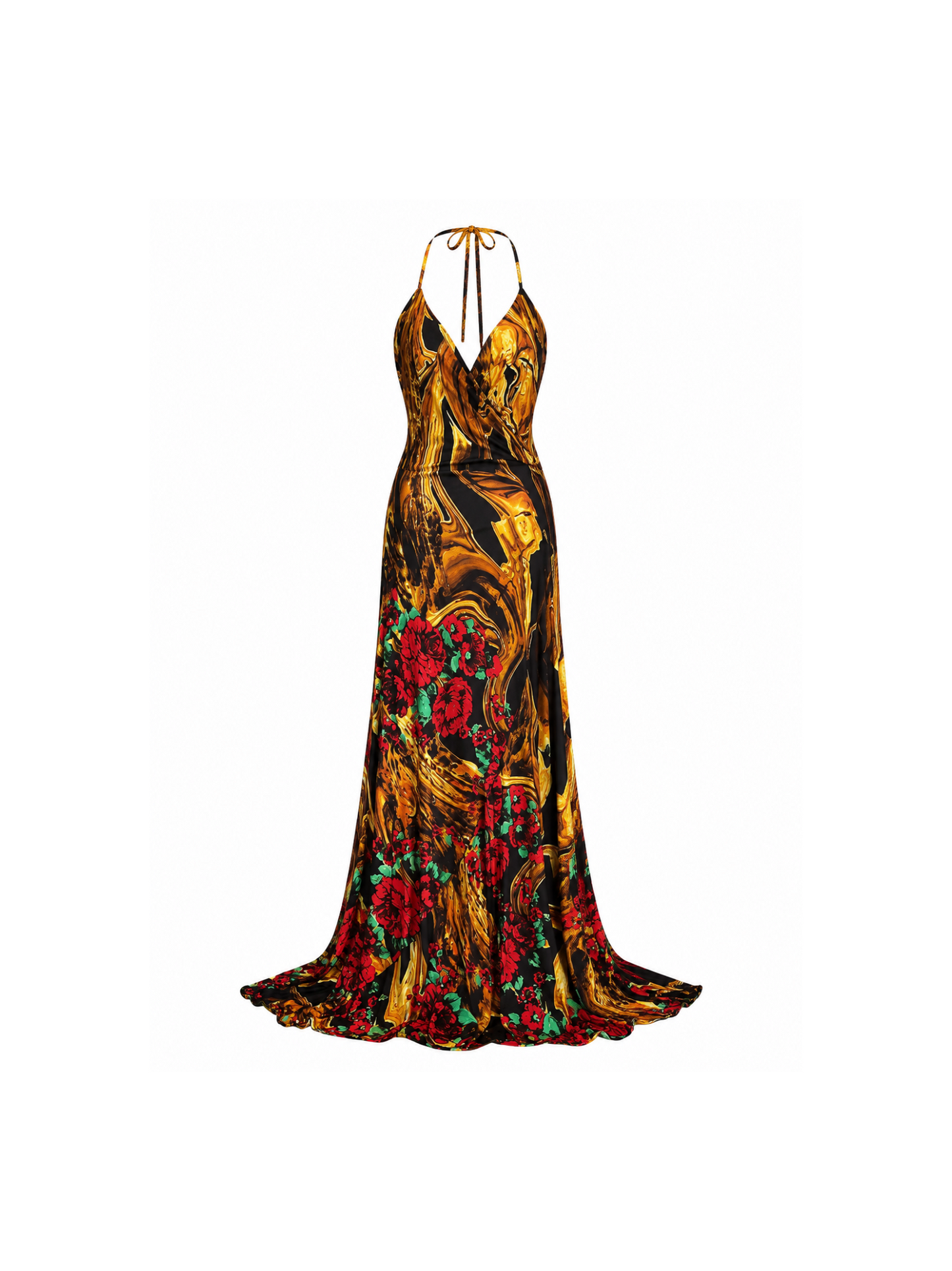 Roberto Cavalli 2010 Silk Gown