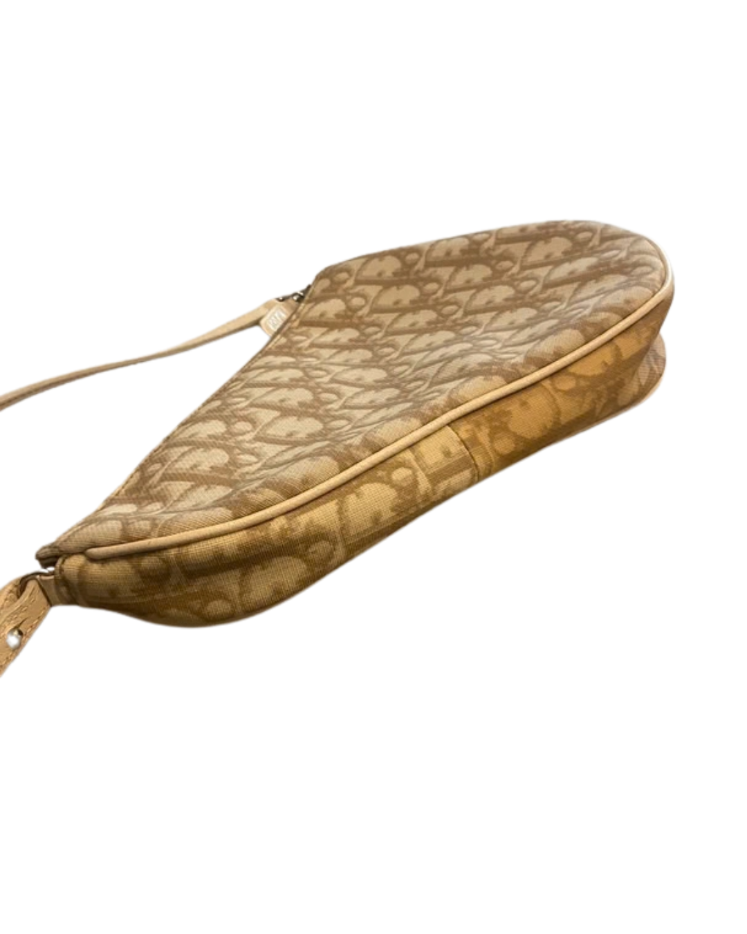 Christian Dior Diorissimo Floral Monogram Mini Saddle Bag
