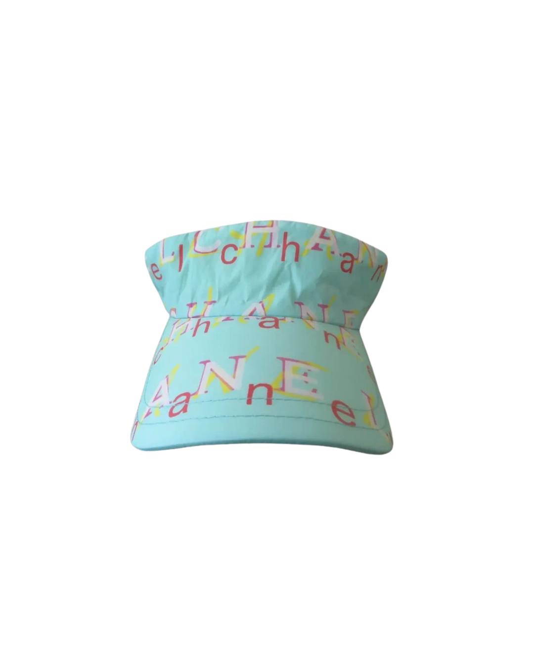 Chanel Distorted Logo Visor Hat