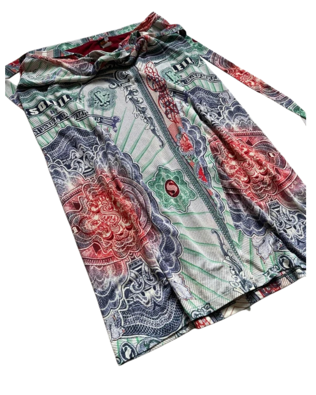 Jean Paul Gaultier 1990 Wrap Mesh Skirt