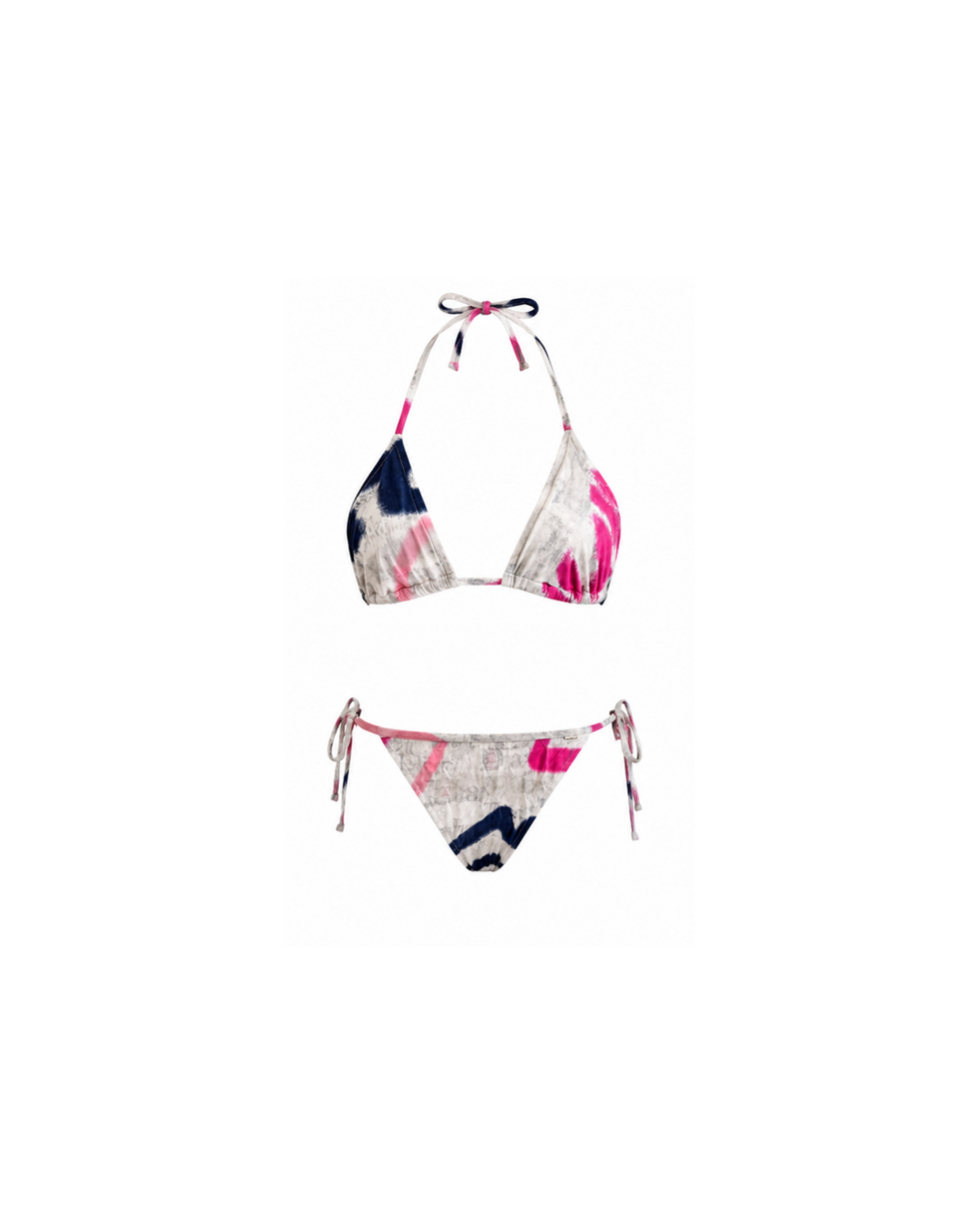 Christian Dior Graffitti Monogram Bikini Sarong Set