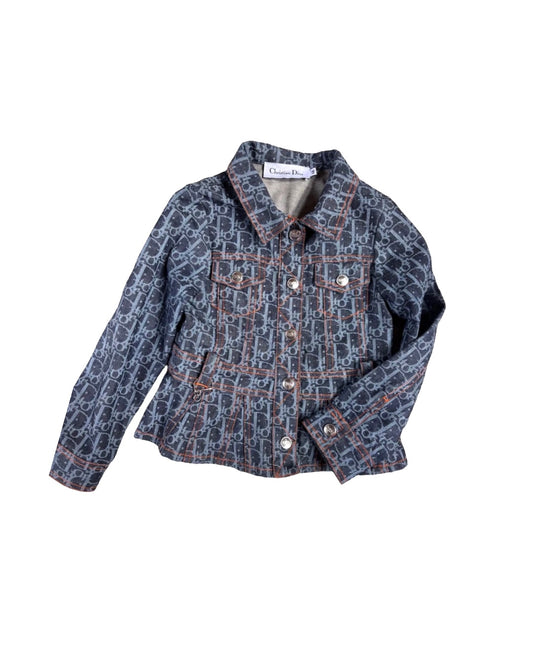 Christian Dior Monogram Jean Jacket 4Y