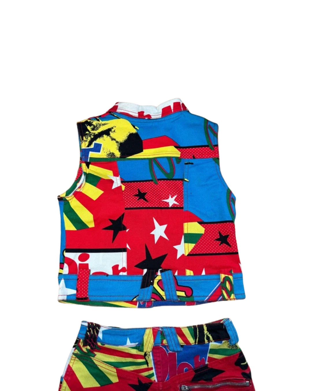 Christian Dior Rasta Kids Skirt Set 8Y