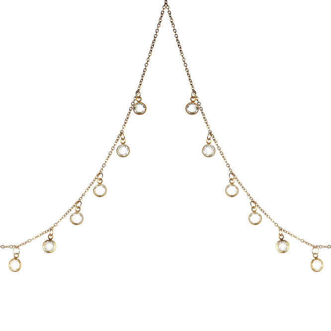 18K Gold Plated Multi Bodychain
