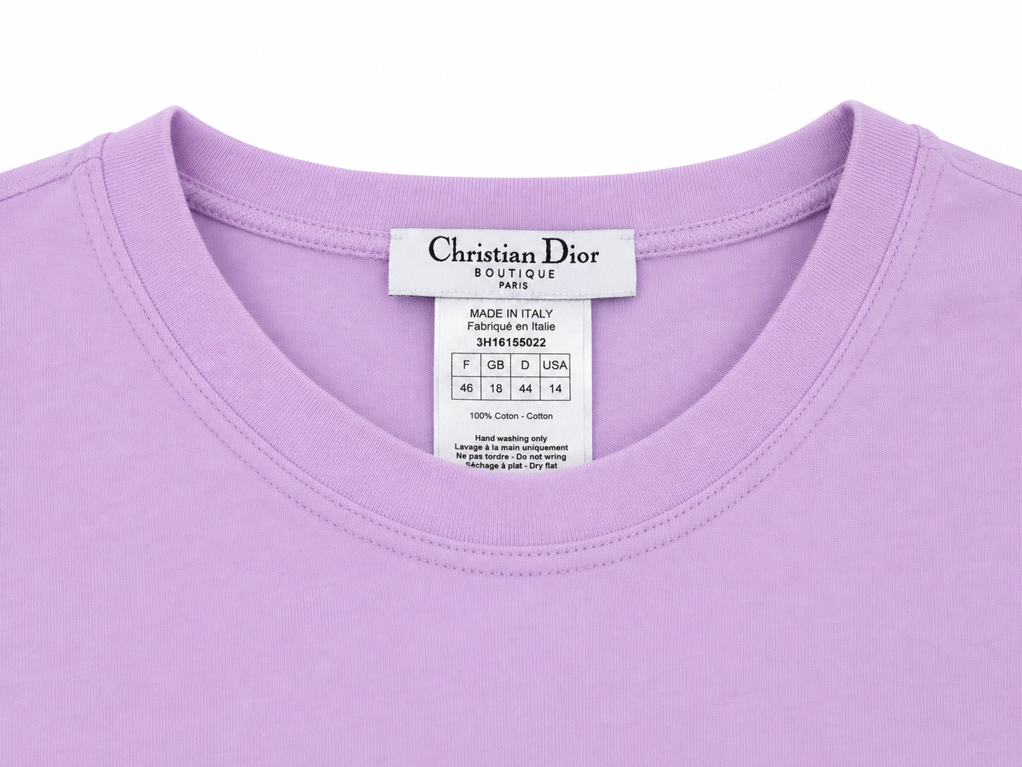 Christian Dior J’adore Dior Metallic T-Shirt