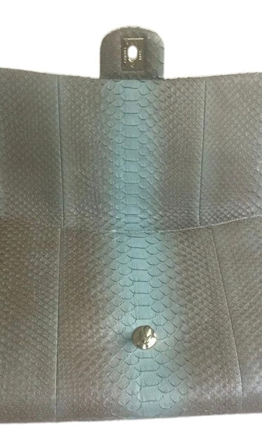 Chanel Python Flap Chained Clutch