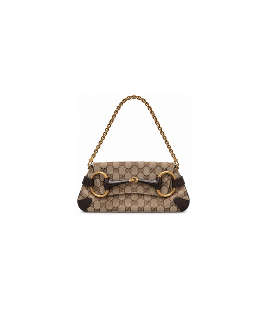 Gucci By Tom Ford Horsebit Monogram Bag