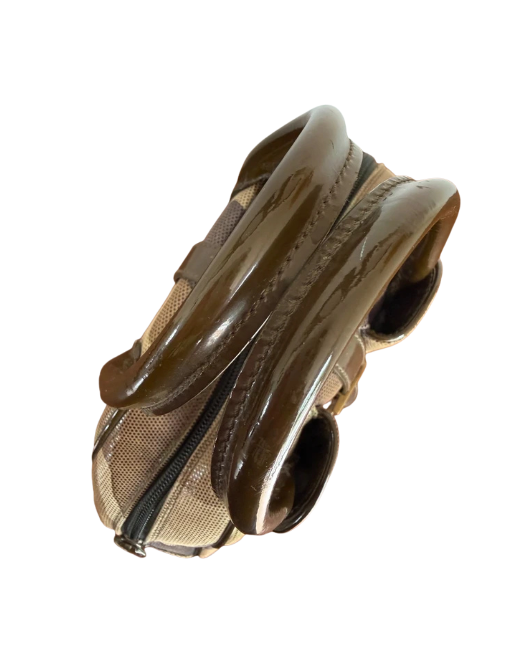 Christian Dior By John Galliano Saddle Bowler Camouflage Bag