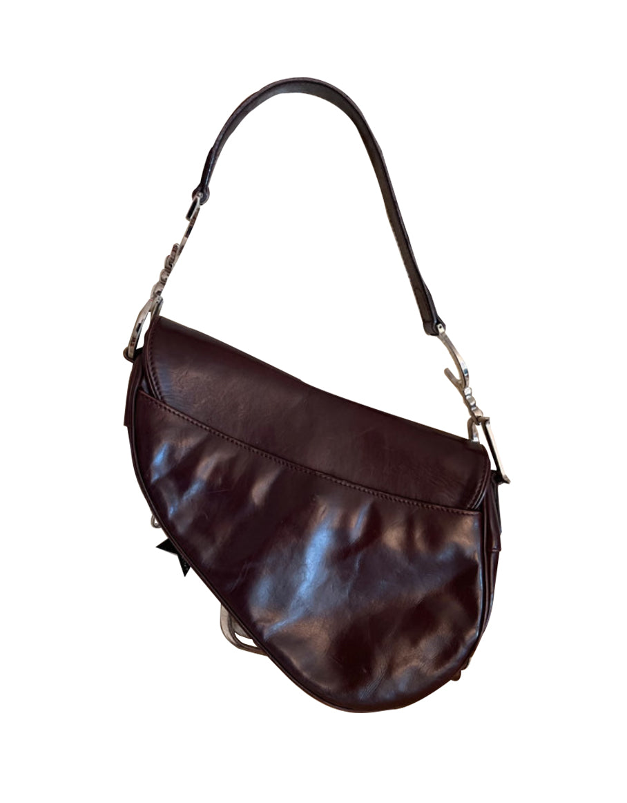 Christian Dior By John Galliano Piercings Saddle Bag