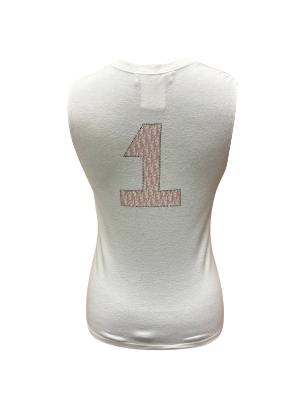 Christian Dior J’adore Dior Monogram Crystal Tank Top