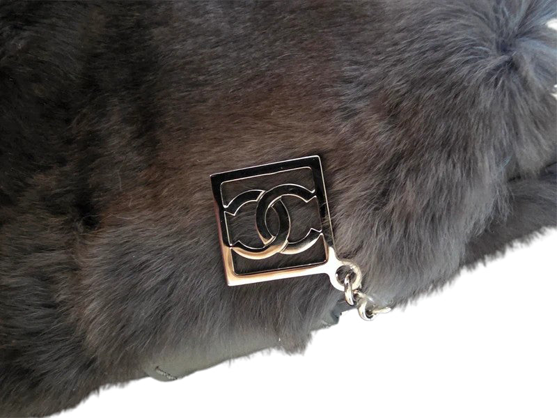 Chanel Rabbit Fur Flap Bag