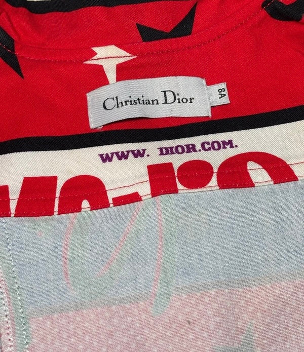 Christian Dior Rasta Kids Skirt Set 8Y