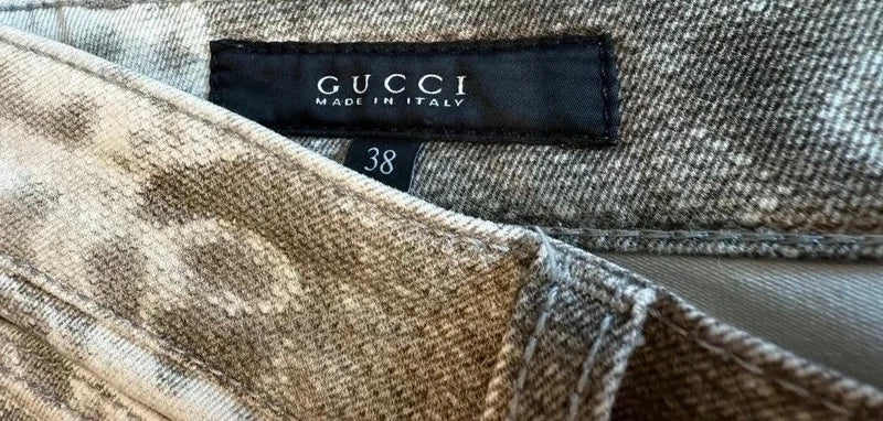 Gucci By Frida Giannini 2013 Leopard Pants