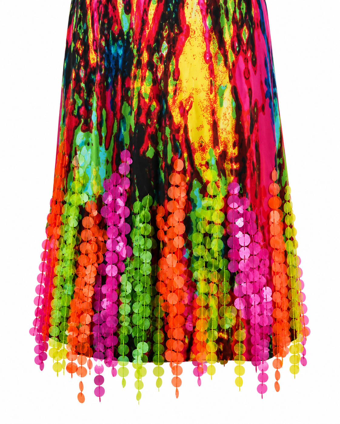 Jean Paul Gaultier Psychedelic Pop Art Dress