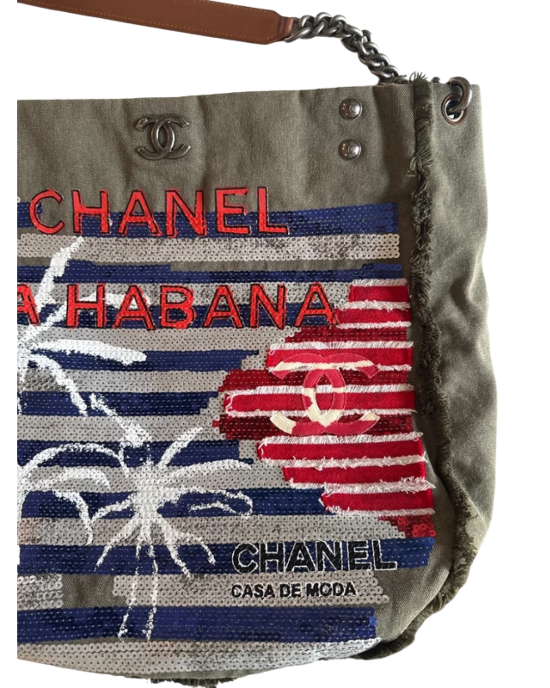 Chanel 2017 Cuba La Habana Tote Bag