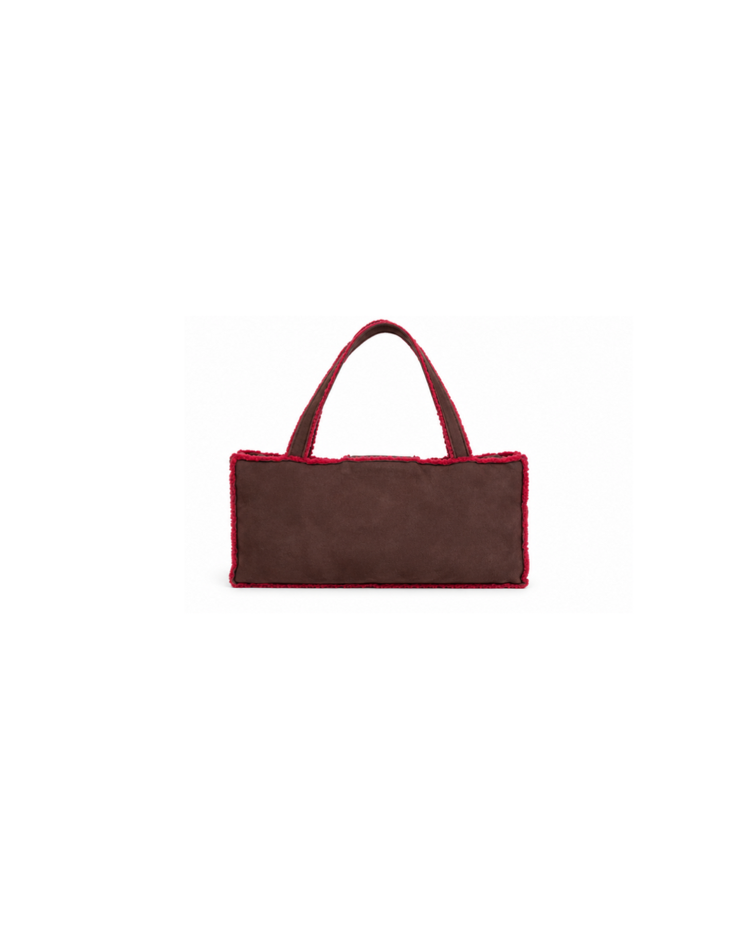 Chanel Shearling Lambskin Suede Handbag