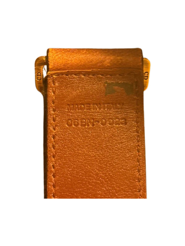 Christian Dior By John Galliano Saddle Belt