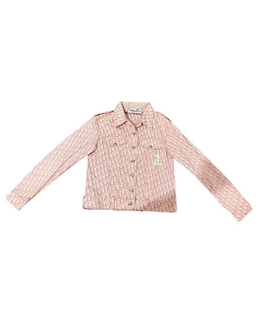 Christian Dior Pink Monogram Jacket